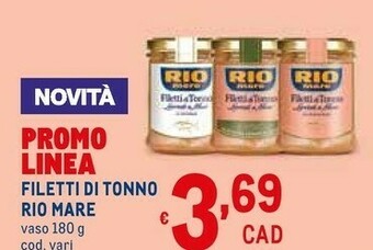 Metro Filetti di tonno lime e zenzero 180 g(ml) offerta