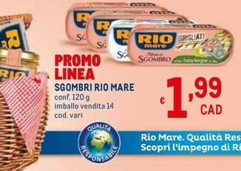 Metro Filetti di sgombro 120 g(ml) offerta