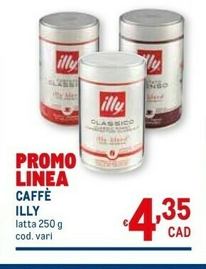 Metro Caffe latta offerta