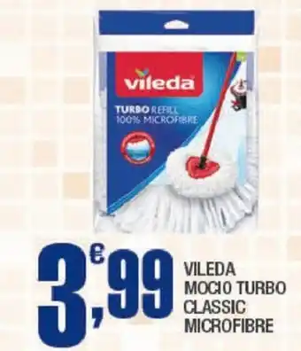 Splendidi e Splendenti VILEDA MOCIO TURBO CLASSIC MICROFIBRE offerta