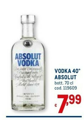 Metro Vodka offerta
