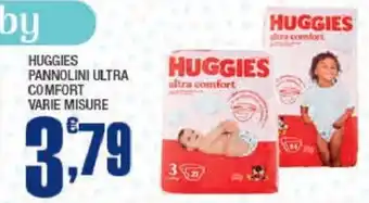 Splendidi e Splendenti HUGGIES PANNOLINI ULTRA COMFORT VARIE MISURE offerta
