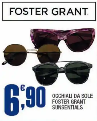 Splendidi e Splendenti OCCHIALI DA SOLE FOSTER GRANT SUNSENTIALS offerta