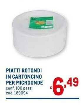 Metro Piatti offerta