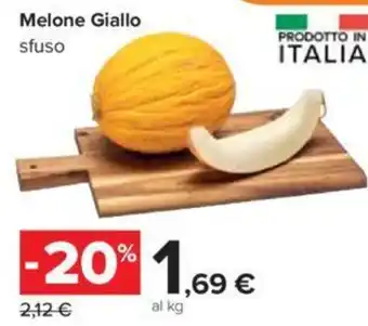 Carrefour Melone Giallo sfuso offerta