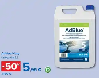 Carrefour Adblue Noxy tanica da 5 l offerta