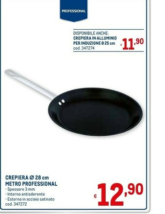 Metro Metro professional crepiera offerta