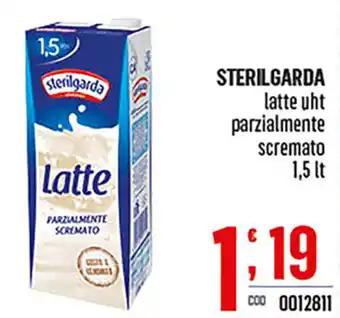 Gruppo di Palo STERILGARDA latte uht parzialmente scremato 1,5 lt offerta