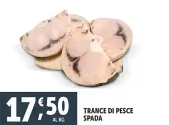 Deco Supermercati TRANCE DI PESCE SPADA offerta