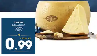 SeBón Supermercati GALBANI GRANGUSTO FORMA offerta