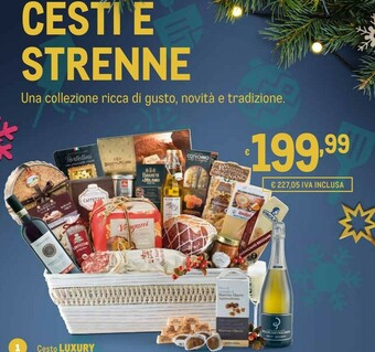 Metro Cesto luxury offerta