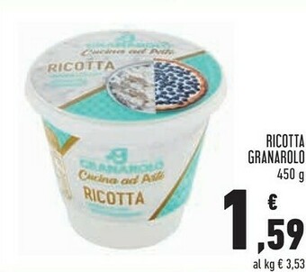 Conad Ricotta senza conservanti 450 g(ml) offerta