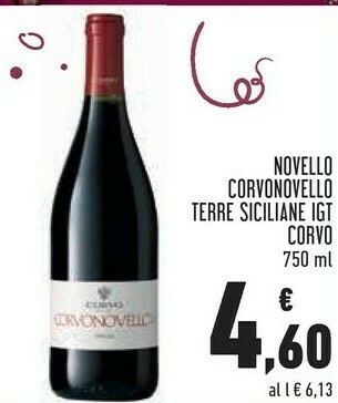 Conad Novello vorvonovello terre siciliane igt offerta