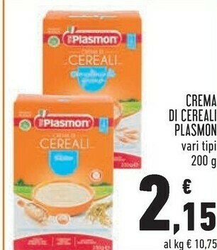Conad Crema di cereali offerta
