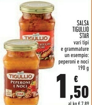 Granpesto peperoni e noci tigullio 190 g(ml)