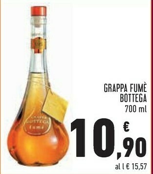 Conad Bottega grappa fume offerta
