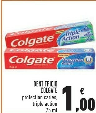 Conad Colgate dentifricio offerta