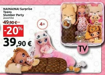Carrefour Na na na surprise teens slumber party offerta