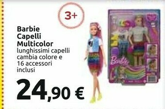 Carrefour Capelli multicolor offerta