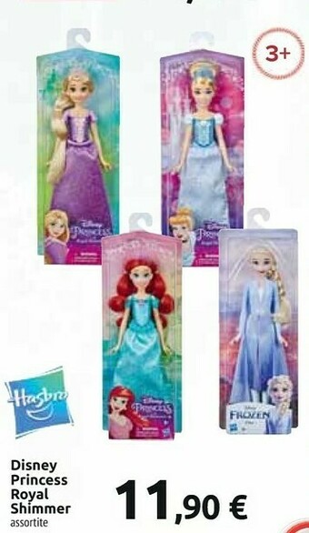 Carrefour Disney princess royal shimmer ariel offerta