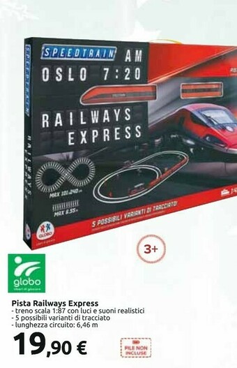 Carrefour Pista railways express offerta