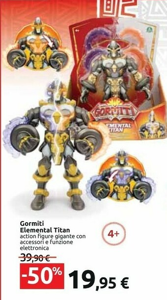 Carrefour Gormiti elemental offerta