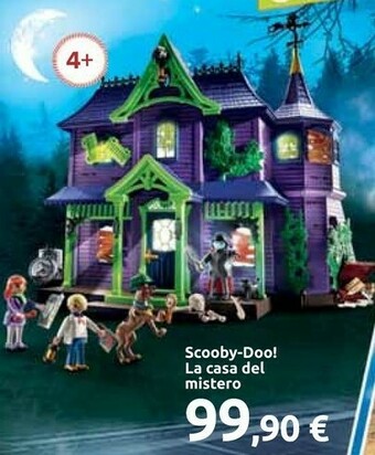 Carrefour Playmobil scooby-doo! la casa del mistero, con luci e suoni offerta