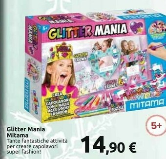 Carrefour Laboratorio glitter mania con pennarelli e 1000 accessori kit di disegno di moda per bambini offerta