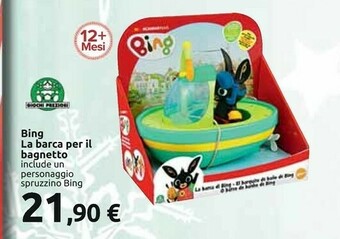 Carrefour Bing la barca per il bagnetto offerta