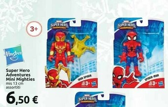 Carrefour Hasbro super adventures mini offerta