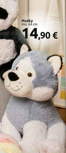 Carrefour Husky misura 64 cm offerta