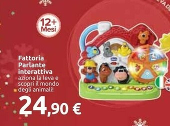 Carrefour Fattoria parlante interattiva offerta