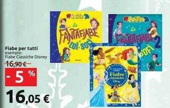 Carrefour Fiabe classiche disney offerta