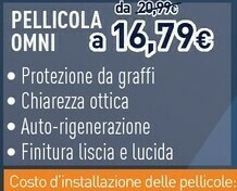Unieuro Clear plex pellicola omni offerta