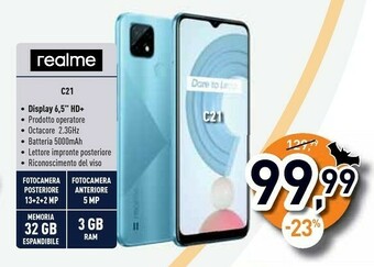 Unieuro Smartphone c21 offerta