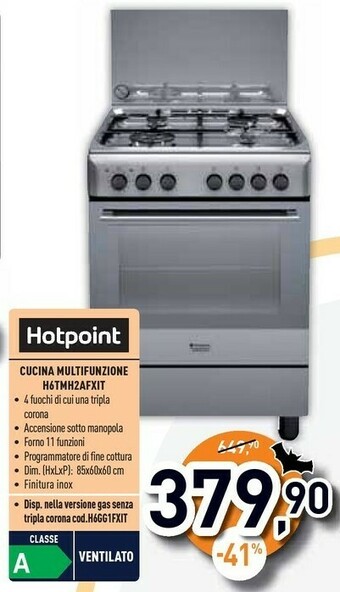 Unieuro Cucina multifunzione h6tmh2afxit offerta