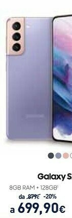 Unieuro Galaxy s21 5g 128gb offerta