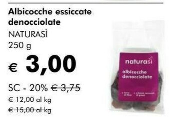 NaturaSì Albicocche offerta