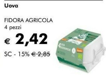 NaturaSì Uova offerta