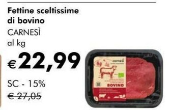 NaturaSì Carne offerta