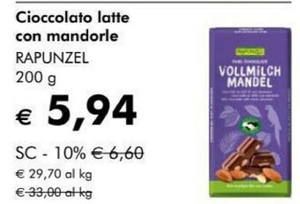 NaturaSì Frutta secca offerta