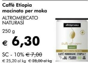 NaturaSì Caffè offerta