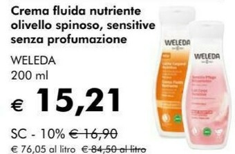 NaturaSì Crema corpo offerta