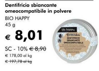 NaturaSì Dentifricio offerta