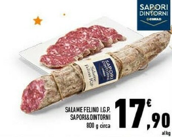Conad City Sapori& dintorni conad salame felino igp offerta