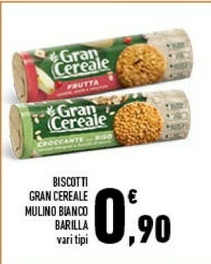 Conad City Biscotti gran cereale offerta