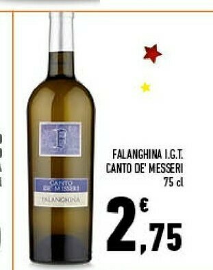 Conad City Canto de' messeri falanghina igt offerta