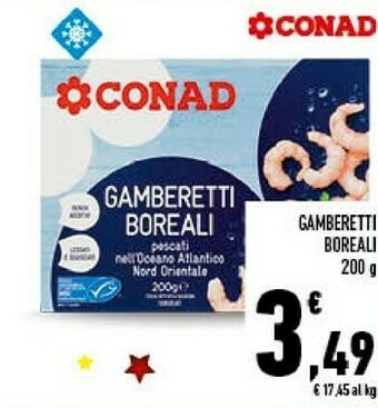 Conad City Conad - gamberetti boreali offerta