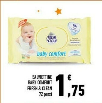 Conad City Salviettine baby comfort offerta