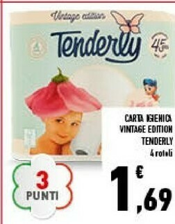 Conad City Carta igienica vintage edition offerta